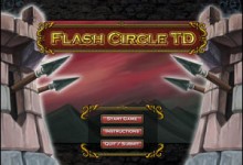 Flash Circle Tower Defense
